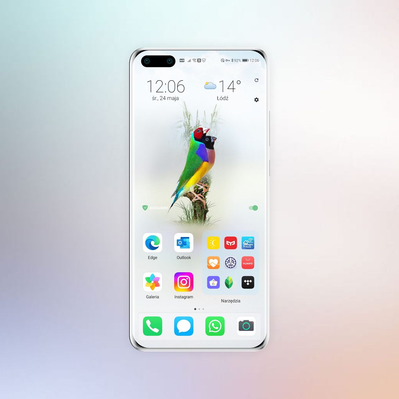 Adam Jeżyński - tapeta z amadynami